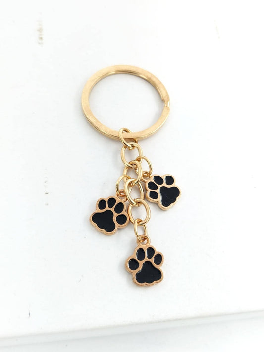 Paw Charm Keychain Car Accessories Bag Charm School