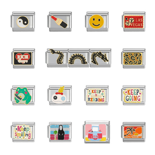 Italian Charm Store Italian Charm Bracelet 9Mm Diy Rich Guys, Los Angeles, Loong