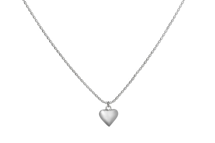 silver heart charm – love jewelry Canada