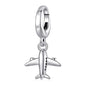 925 Sterling Silver Fashion Travel - Airplane