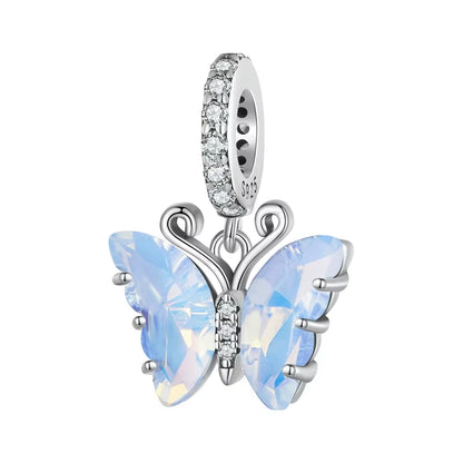 925 Sterling Silver Aurora Charm - Butterfly 