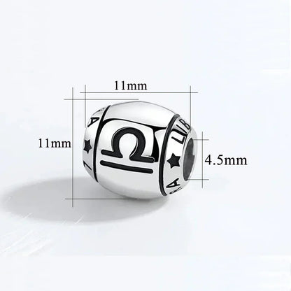 925 Sterling Silver Original Zodiac Charms - Taurus