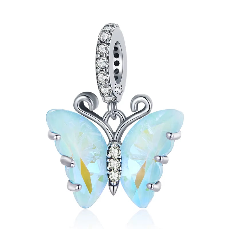 925 Sterling Silver Glacier Charm - Butterfly