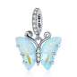 925 Sterling Silver Glacier Charm - Butterfly