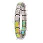 New Women'S Jewelry 9Mm Width Itanlian Elastic Charm Bracelet Fashion Stainless Steel Bangle ST-