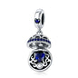 Authentic 925 Sterling Silver Love Gift Box Dangle Ball Charm Pendant Fit Women Charm Bracelet & Necklaces Jewelry SCC689