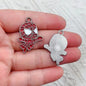 10PCS Cartoon Cartoon Character Charm Jewelry Enamel Necklace Earrings Pendant Diy Necklace Bracelet Charm