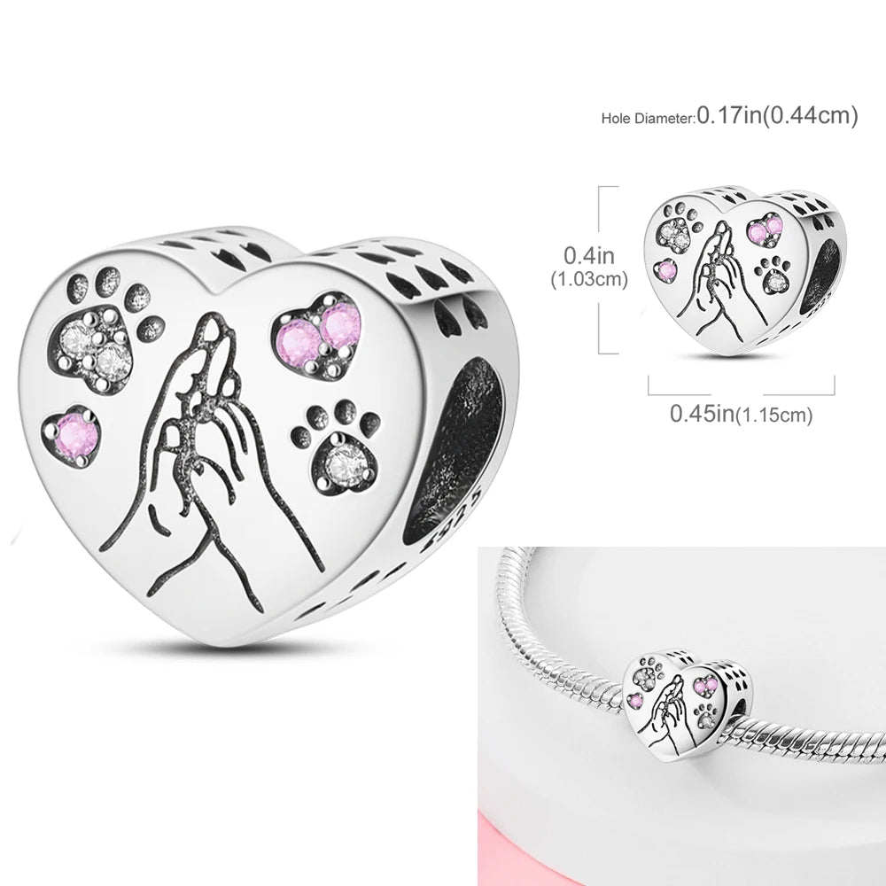 Pink Series Charms 925 Silver Perfume Butterfly Charm Beads Pendent Dangle Fit Original Bangle Charm Bracelet DIY Women Jewelry