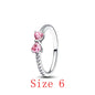 Valentine'S Day Red Christmas Apple Gift Dangle Charms Beads 925 Sterling Silver Fit Original Heart Bracelet Women Jewelry