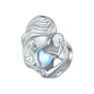 925 Sterling Silver Heart-Shape Charm Beads Fit Original Charm Bracelet Inlaid Zircon Colorful Pendants DIY Accessories