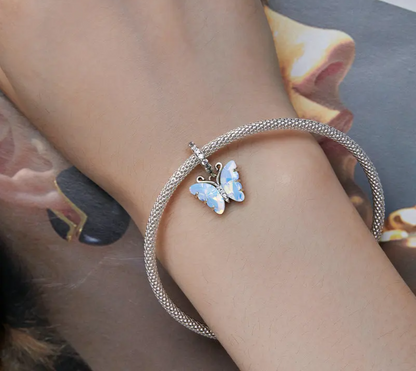 925 Sterling Silver Aurora Charm - Butterfly 