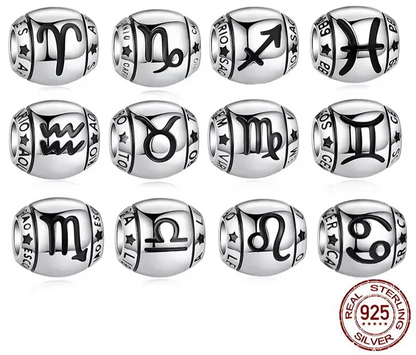 925 Sterling Silver Original Zodiac Charms - Aries