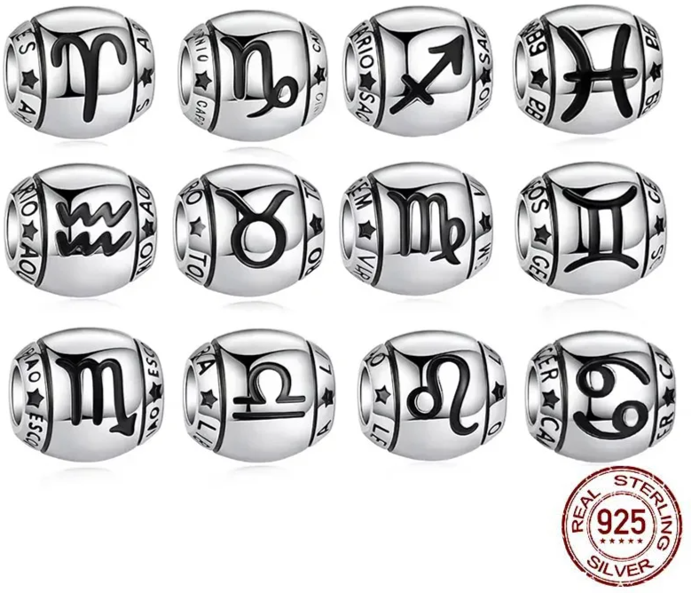 925 Sterling Silver Original Zodiac Charms - Scorpio