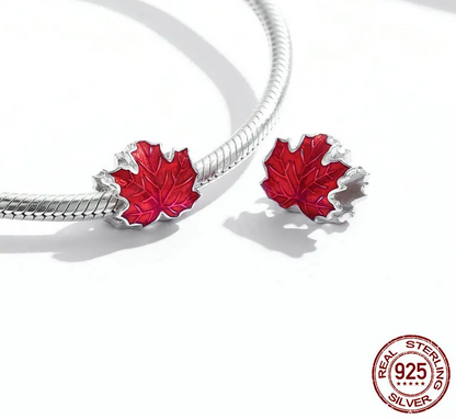 925 Sterling Silver Maple Leaf