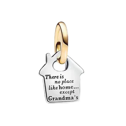 Infinity Love Mother Daughter Mum Heart Charms for Original 925 Charms Bracelet Silver Charm Bead for Mother'S Day Gift Jewelry