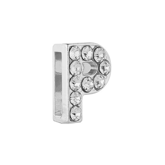 High Quality Silver Plated  Letter - P (Specific for the High Quality Silver Plated Bracelet)