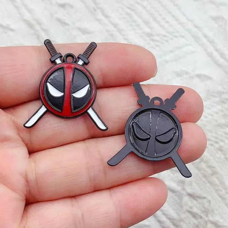 10PCS Cartoon Cartoon Character Charm Jewelry Enamel Necklace Earrings Pendant Diy Necklace Bracelet Charm