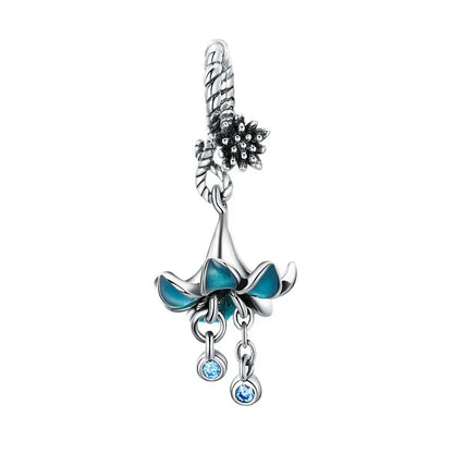 925 Silver Charm Collection 925 Sterling Silver Dazzling CZ Beads Fit Bracelets & Bangles Fine Jewelry BSC039