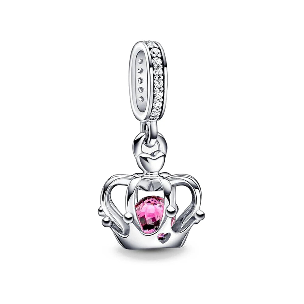 Infinity Love Mother Daughter Mum Heart Charms for Original 925 Charms Bracelet Silver Charm Bead for Mother'S Day Gift Jewelry
