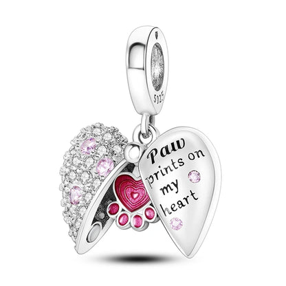 Pink Series Charms 925 Silver Perfume Butterfly Charm Beads Pendent Dangle Fit Original Bangle Charm Bracelet DIY Women Jewelry