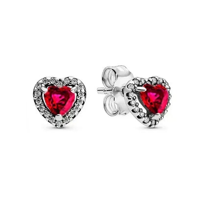 Valentine'S Day Red Christmas Apple Gift Dangle Charms Beads 925 Sterling Silver Fit Original Heart Bracelet Women Jewelry