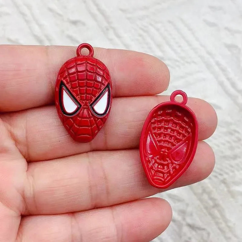 10PCS Cartoon Cartoon Character Charm Jewelry Enamel Necklace Earrings Pendant Diy Necklace Bracelet Charm