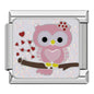 2024 Fashion Spider Star Moon Love Owl Italian Charm Links Fit 9Mm Bracelet Stainless Steel Jewelry Making DJ003-346