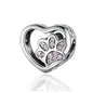 925 Silver Charm Collection 925 Sterling Silver Dazzling CZ Beads Fit Bracelets & Bangles Fine Jewelry BSC039