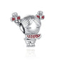 New 925 Sterling Silver Best Friend Soul Companion Dangle Charm Diy Fit Original Pendant Charm Bracelet Women Fashion Jewelry