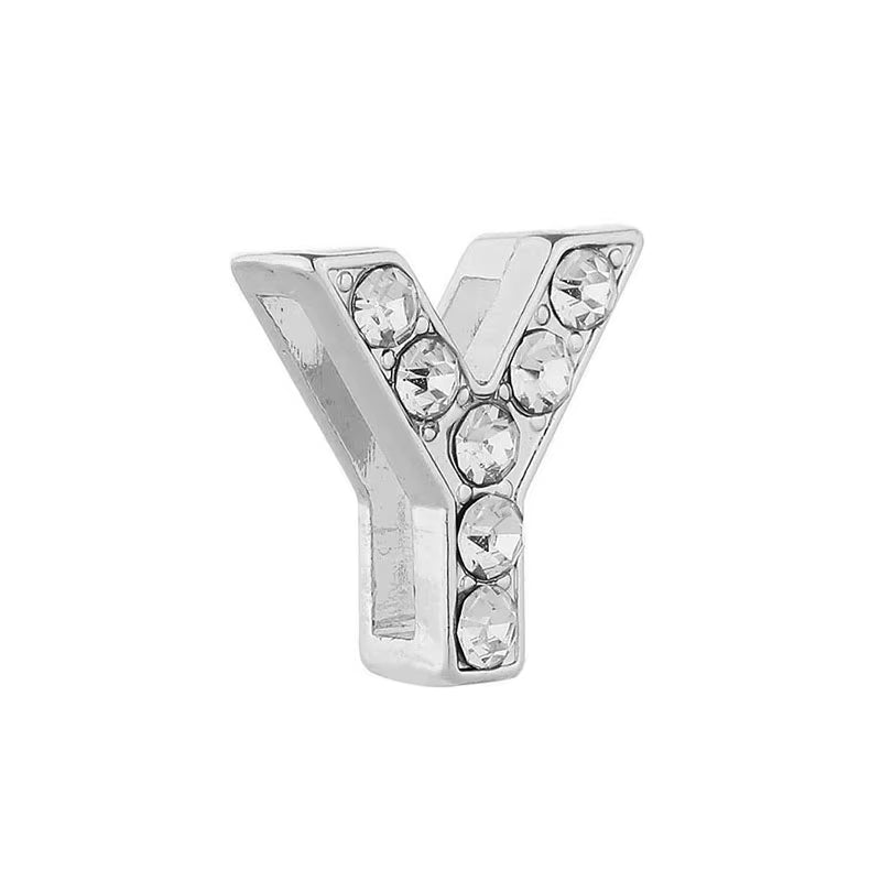 High Quality Silver Plated  Letter - Y (Specific for the High Quality Silver Plated Bracelet)