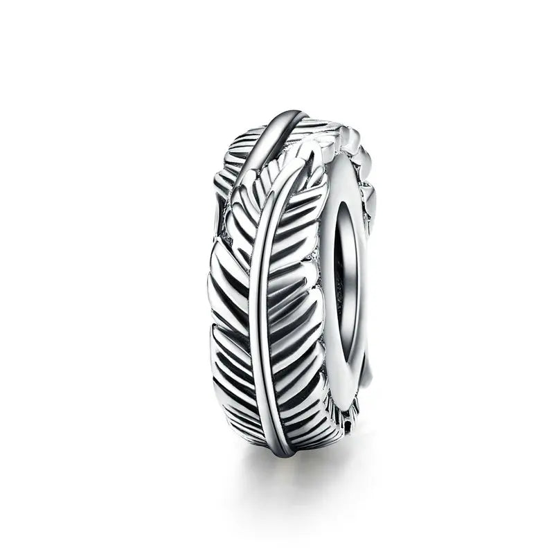 Silver Charm Collection 925 Sterling Silver Dazzling CZ Beads Fit Bracelets & Bangles Jewelry
