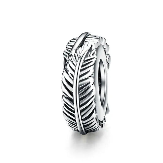 Silver Charm Collection 925 Sterling Silver Dazzling CZ Beads Fit Bracelets & Bangles Jewelry