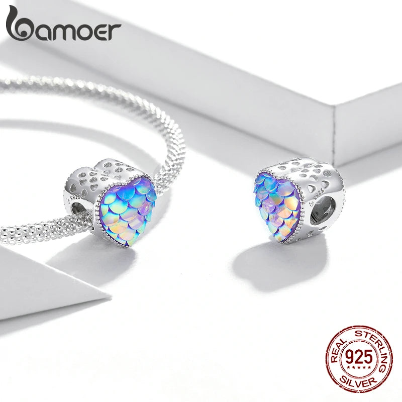 Silver Charm Collection 925 Sterling Silver Dazzling CZ Beads Fit Bracelets & Bangles Jewelry