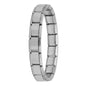 New Women'S Jewelry 9Mm Width Itanlian Elastic Charm Bracelet Fashion Stainless Steel Bangle ST-
