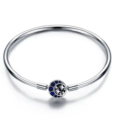 925 Sterling Silver Bracelet Pave