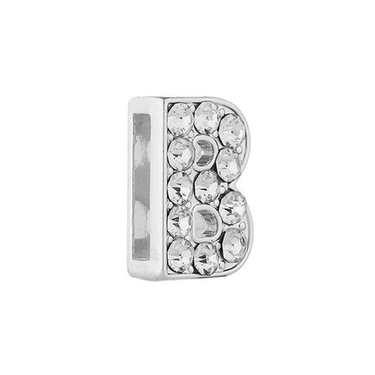 High Quality Silver Plated  Letter - B (Specific for the High Quality Silver Plated Bracelet)