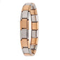 New Women'S Jewelry 9Mm Width Itanlian Elastic Charm Bracelet Fashion Stainless Steel Bangle ST-