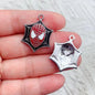 10PCS Cartoon Cartoon Character Charm Jewelry Enamel Necklace Earrings Pendant Diy Necklace Bracelet Charm