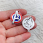 10PCS Cartoon Cartoon Character Charm Jewelry Enamel Necklace Earrings Pendant Diy Necklace Bracelet Charm