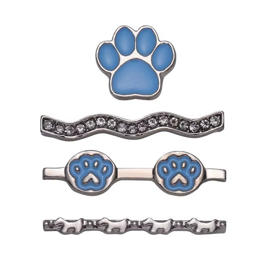 Apple Watch Watchband Charm - Blue Dog Paw