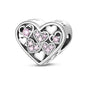 Pink Series Charms 925 Silver Perfume Butterfly Charm Beads Pendent Dangle Fit Original Bangle Charm Bracelet DIY Women Jewelry
