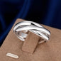 Free Shipping for Women Lady Wedding Beautiful Charm Fashion Women 925 Sterling Silver Rings Jewelry Cute Lover Gift