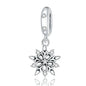 925 Silver Charm Collection 925 Sterling Silver Dazzling CZ Beads Fit Bracelets & Bangles Fine Jewelry BSC039