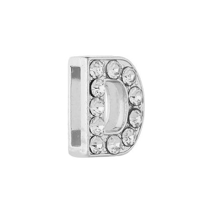 High Quality Silver Plated  Letter - D (Specific for the High Quality Silver Plated Bracelet)