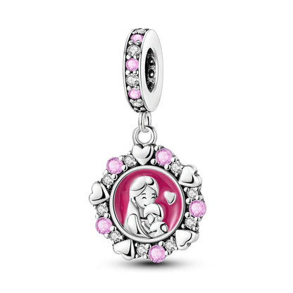 Pink Series Charms 925 Silver Perfume Butterfly Charm Beads Pendent Dangle Fit Original Bangle Charm Bracelet DIY Women Jewelry