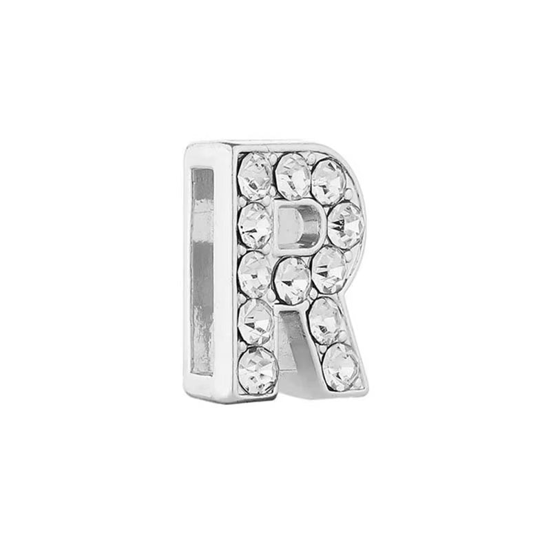 High Quality Silver Plated  Letter - R (Specific for the High Quality Silver Plated Bracelet)
