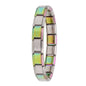 New Women'S Jewelry 9Mm Width Itanlian Elastic Charm Bracelet Fashion Stainless Steel Bangle ST-