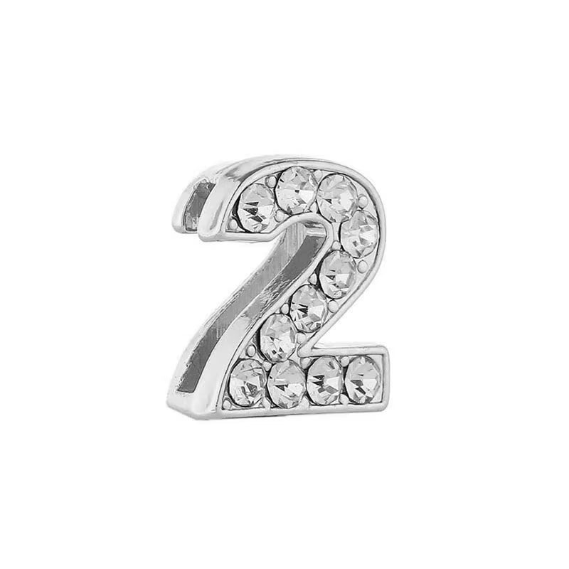 High Quality Silver Plated  Letter - D (Specific for the High Quality Silver Plated Bracelet)