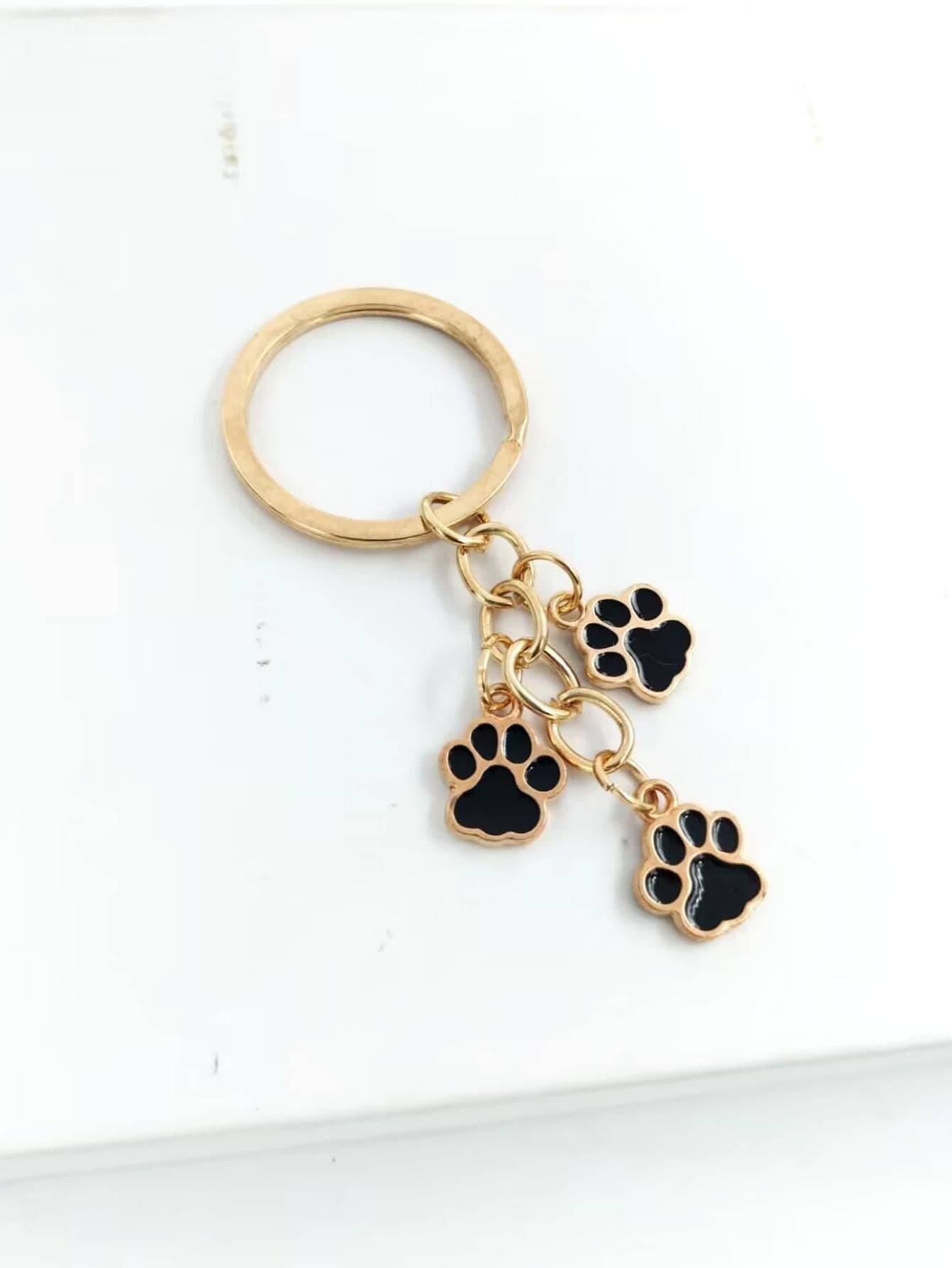 Paw Charm Keychain Car Accessories Bag Charm School