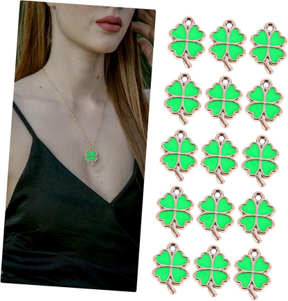 50 Pcs Accessories Pendant Jewelry DIY Jewelry Pendant Phone Pendant Patricks Day Jewelry Prendant